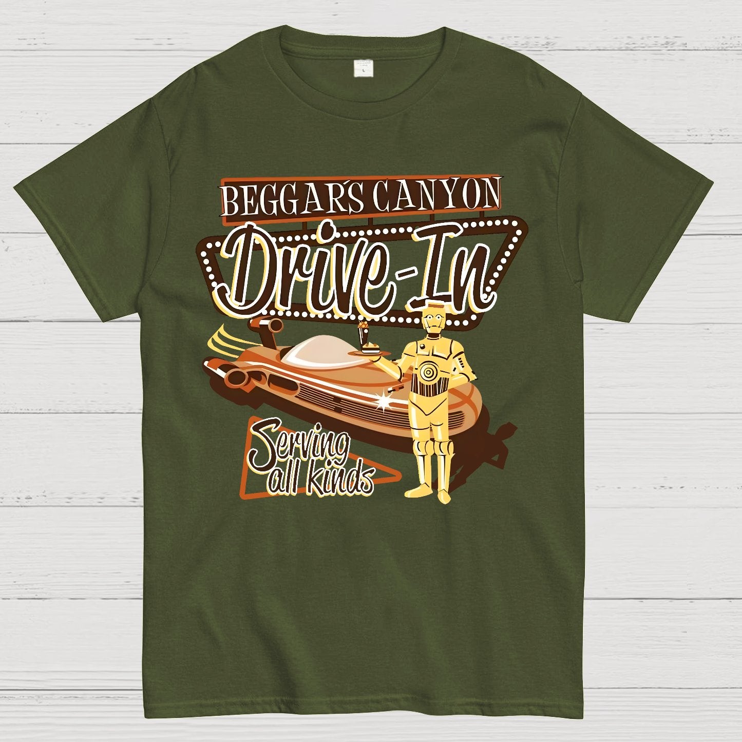 Desert Valley Drive-In Geek T-Shirt