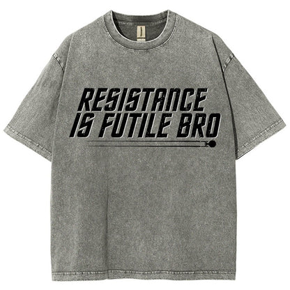 Opposition Is Pointless Bro Vintage Distressed T-shirt