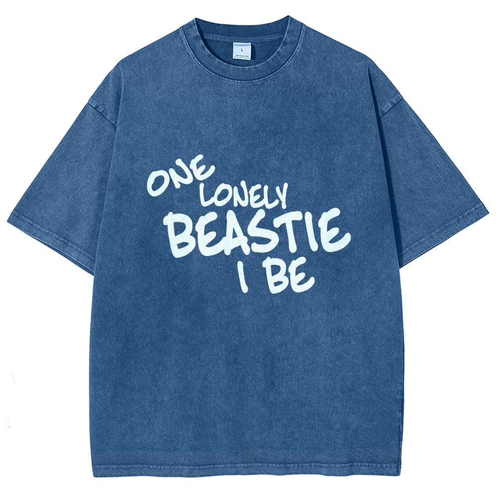 One Lonely Creature I Be Vintage Distressed T-shirt