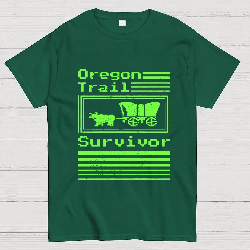 Retro Trail Survivor Geek T-Shirt