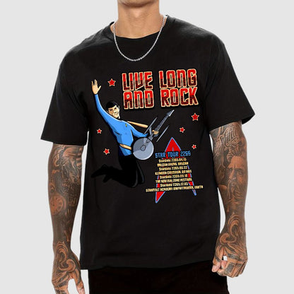 Live Long and Jam Geek T-Shirt