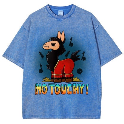 No Touchy! Vintage Distressed T-shirt
