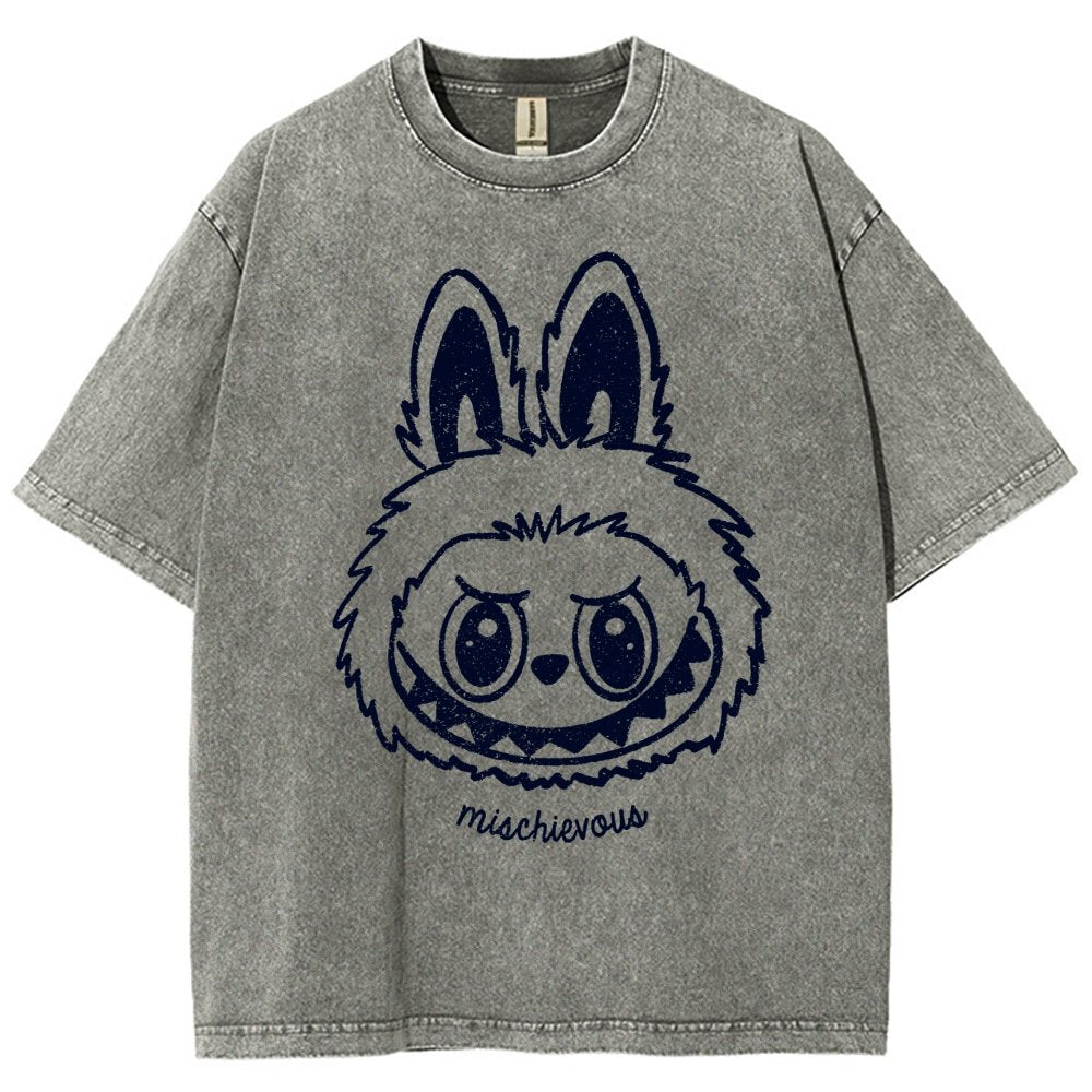 Le Boo Boo Vintage Distressed T-shirt