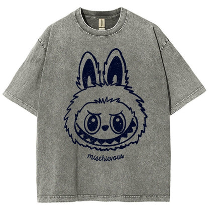 Le Boo Boo Vintage Distressed T-shirt