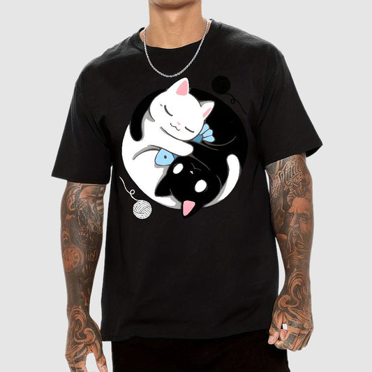 Balance Kittens Geek T-Shirt