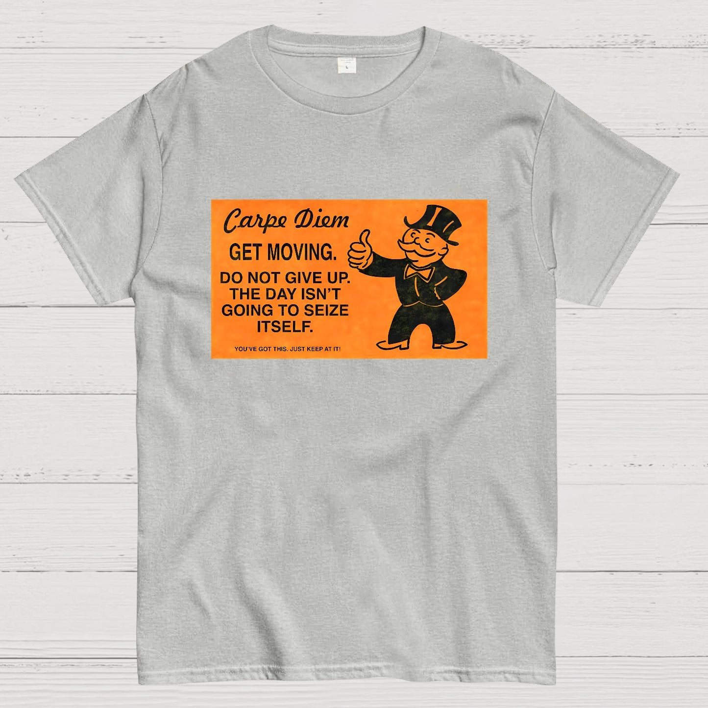 Carpe Diem Card Geek T-Shirt