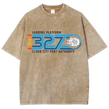 Landing Platform 327 Vintage Distressed T-shirt