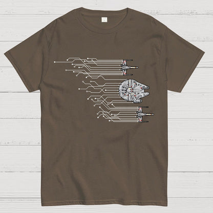 Microships – The Fastest Circuit in the Galaxy Geek T-Shirt