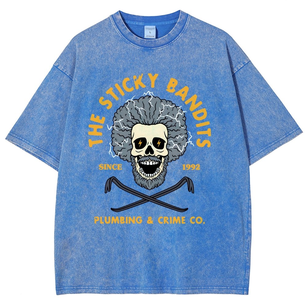 The Sticky Bandits Vintage Distressed T-shirt