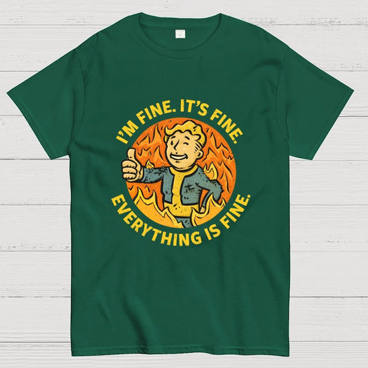 I Am Feeling Fine Geek T-Shirt