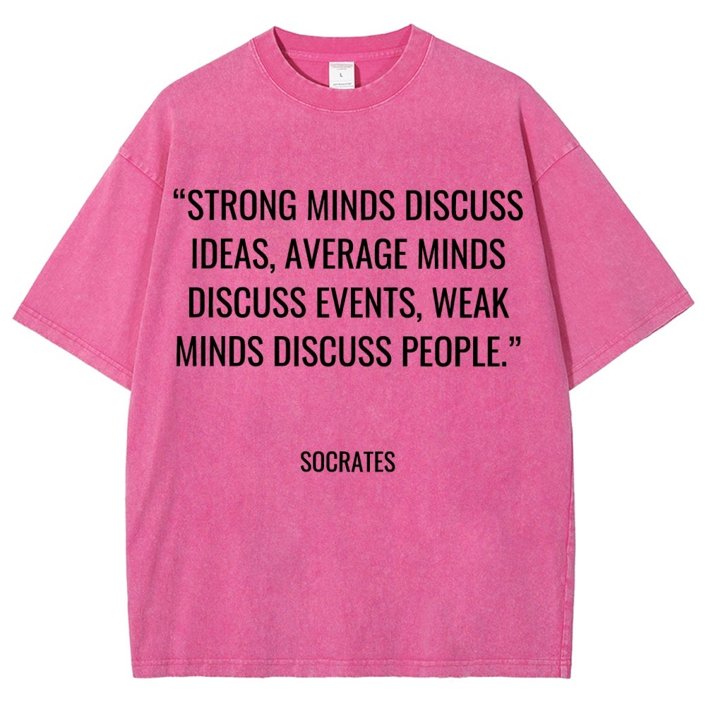 Socrates Quotes Vintage Distressed T-shirt