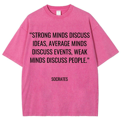 Socrates Quotes Vintage Distressed T-shirt