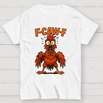 F-CAW-F – Angry Chicken Geek T-Shirt