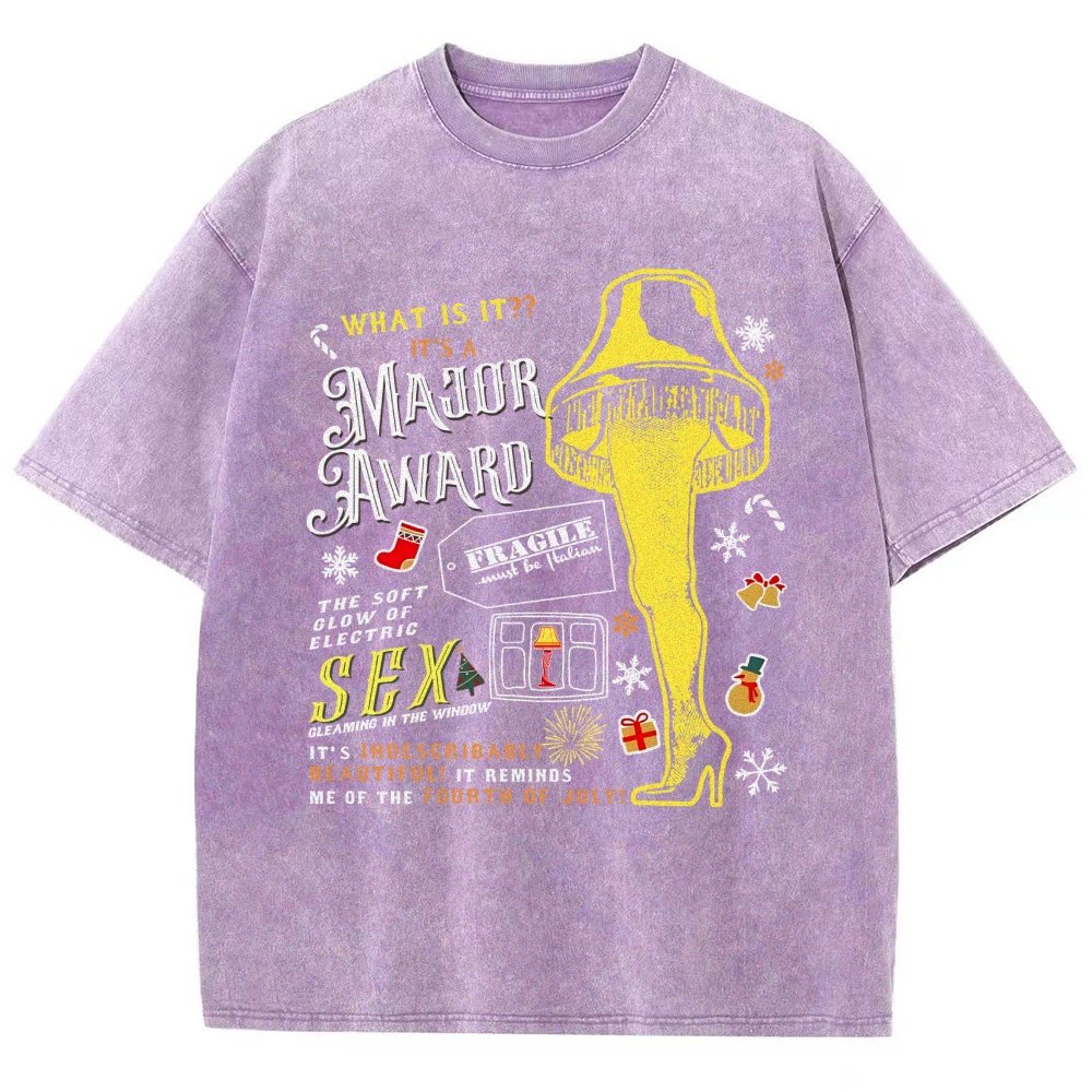 A Major Award Leg Lamp Vintage Distressed T-shirt