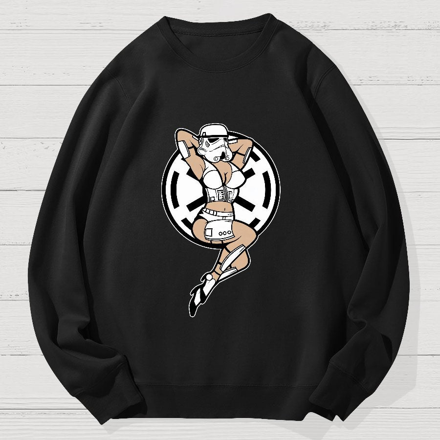 Planet Machine Beauty Geek Cotton Sweatshirt