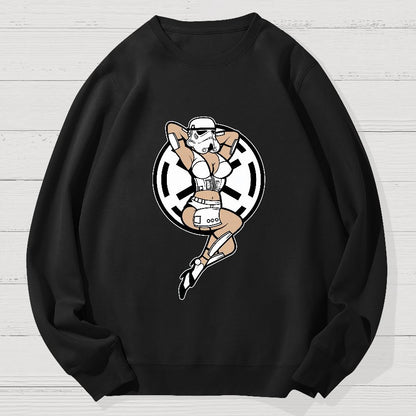 Planet Machine Beauty Geek Cotton Sweatshirt