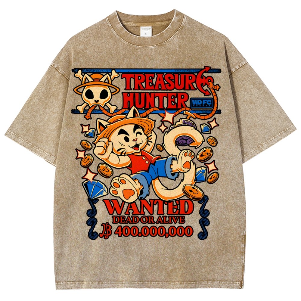Treasure Hunter Vintage Distressed T-shirt