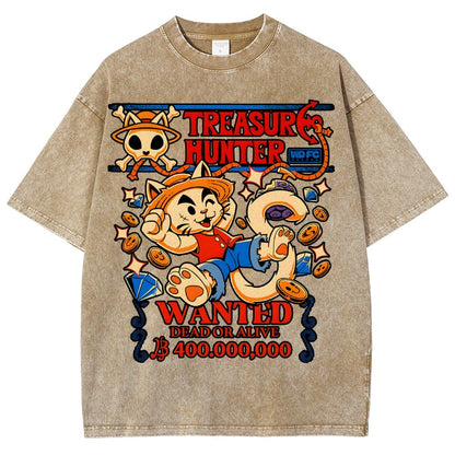 Treasure Hunter Vintage Distressed T-shirt