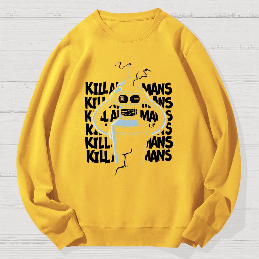 Machine Failure Geek Cotton Sweatshirt