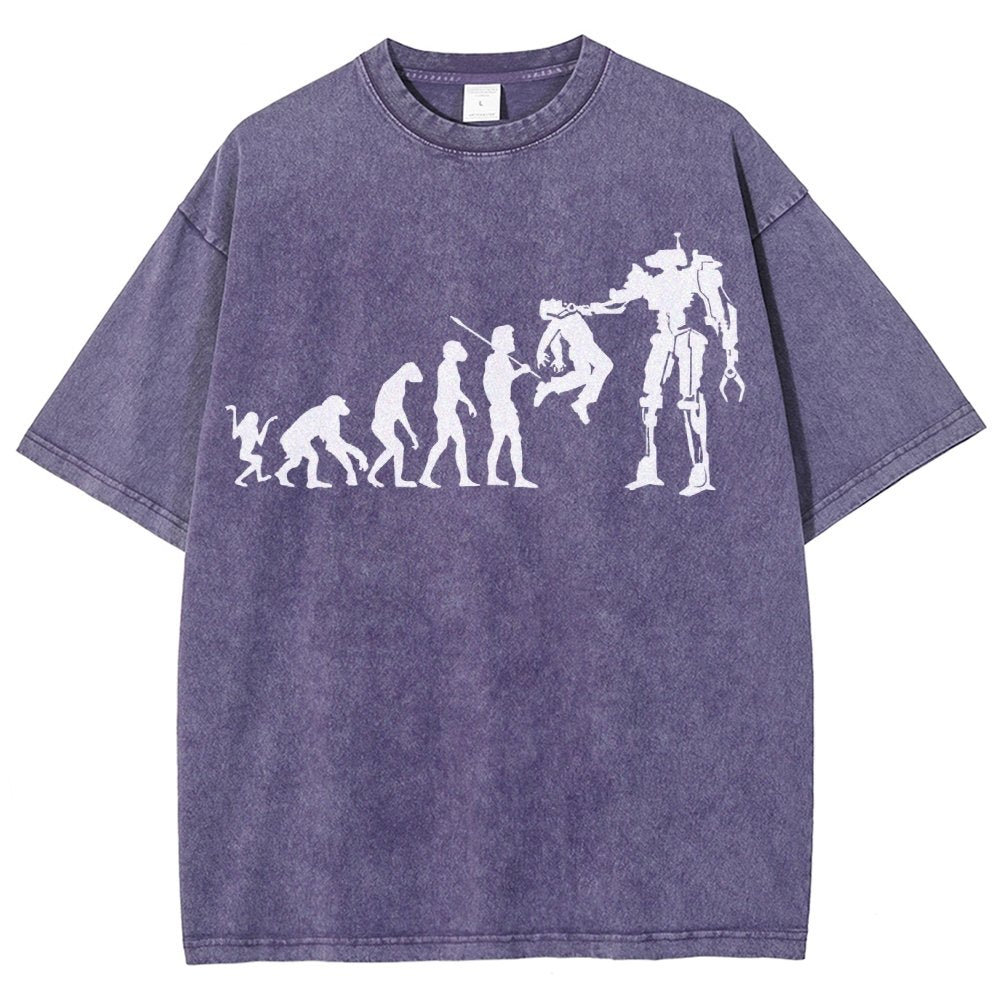 Evolution To Termination Vintage Distressed T-shirt