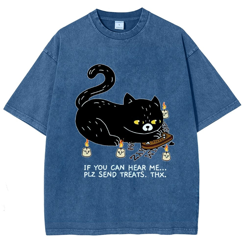 Send Treats Thx Vintage Distressed T-shirt