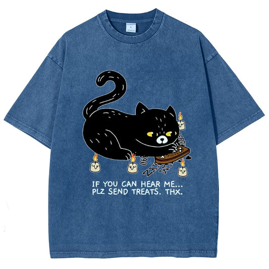Send Treats Thx Vintage Distressed T-shirt