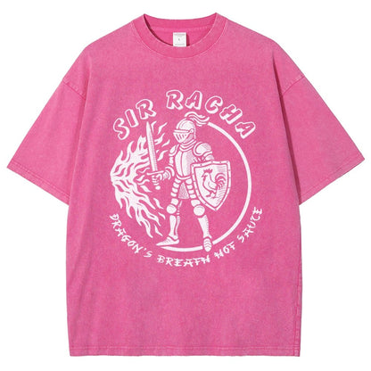 Sir Racha Dragon’s Breath Hot Sauce Vintage Distressed T-shirt