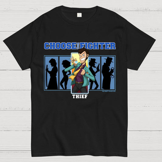 Choose Your Fighter Thief Geek T-Shirt
