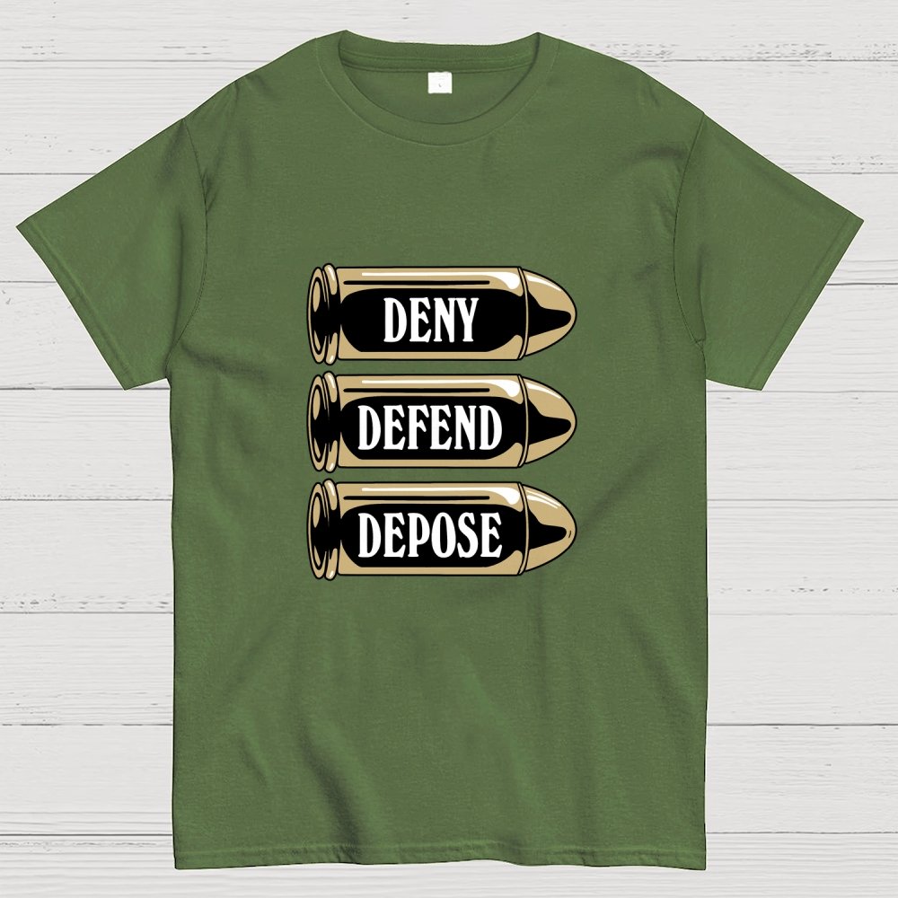 Deny Defend Depose Geek T-Shirt