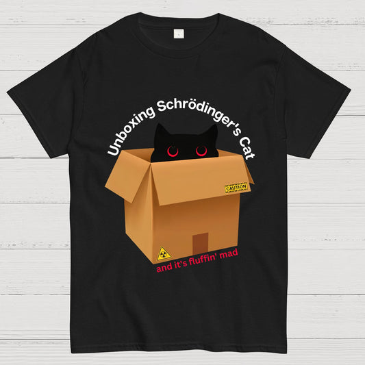 Unboxing Schrodinger's Cat Geeky T-Shirt