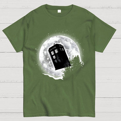 Moonlight Time Machine Geek T-Shirt