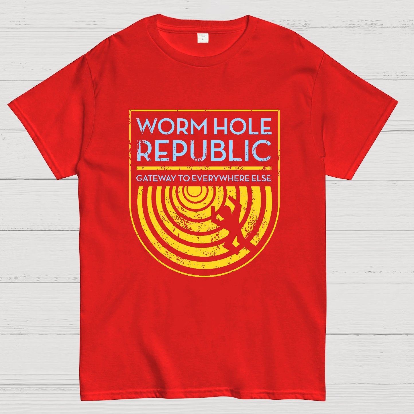 Worm Hole Republic Geek T-Shirt