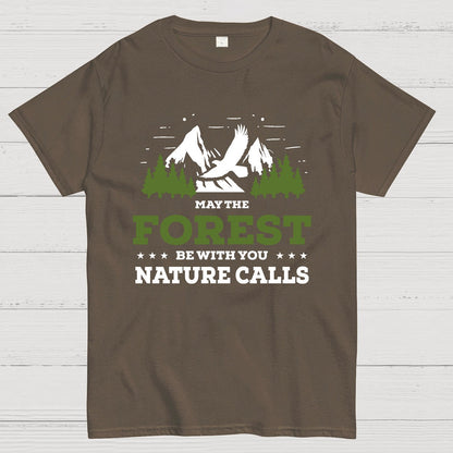 May The Forest Be With You, Breathe Naturally Geeky T-Shirt