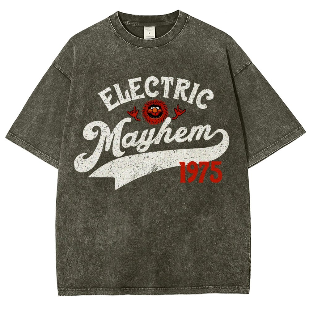 Team Mayhem Vintage Distressed T-shirt