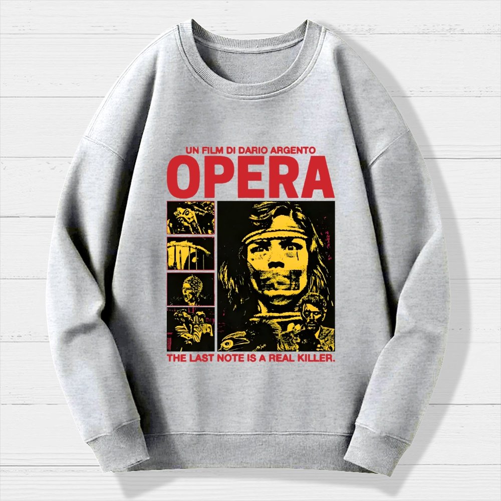 The Last Note is a Real Killer Geek Cotton Sweatshirt