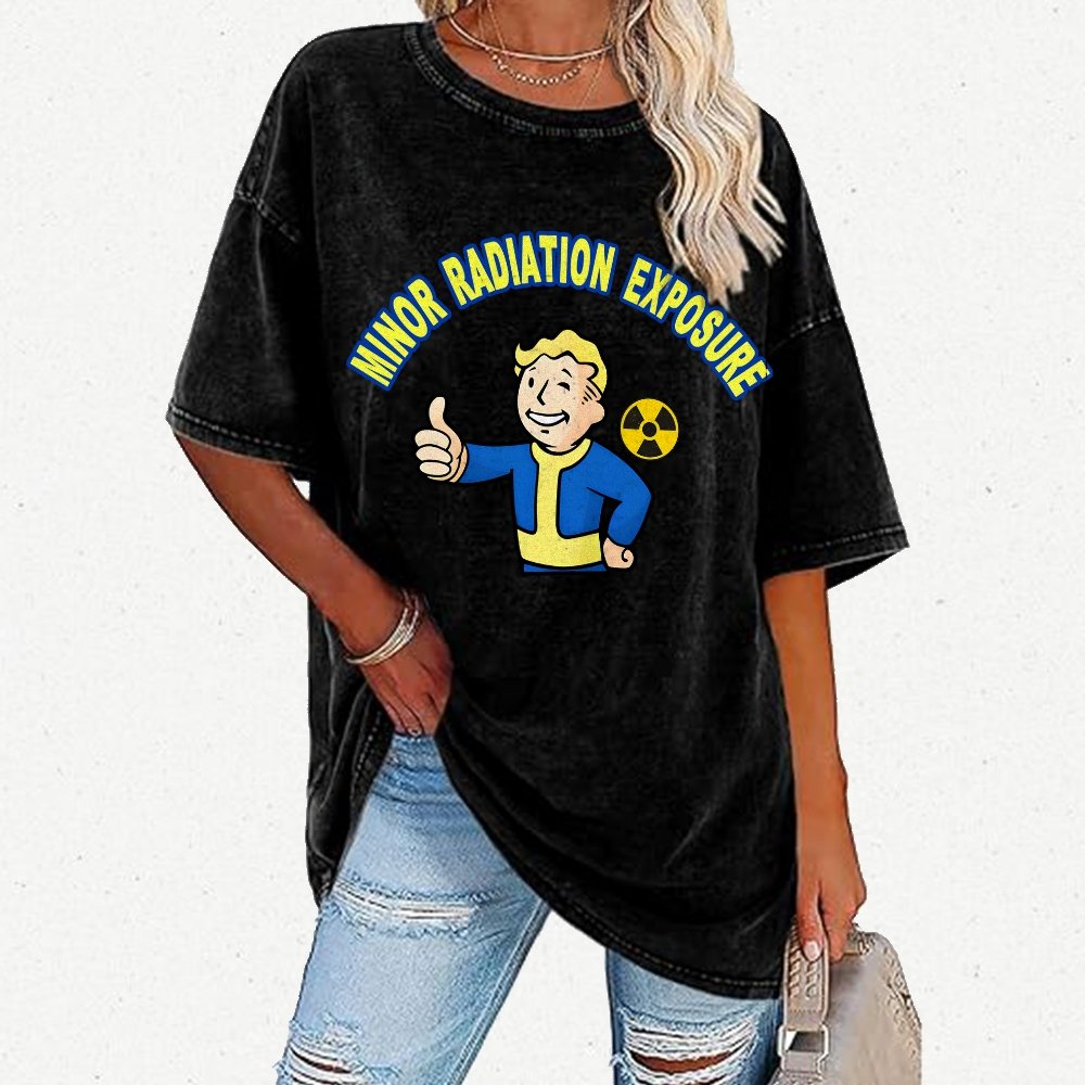 Minor Radiation Exposure Vintage Distressed T-shirt
