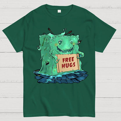 Gelatinous Cube free hugs Geek T-Shirt