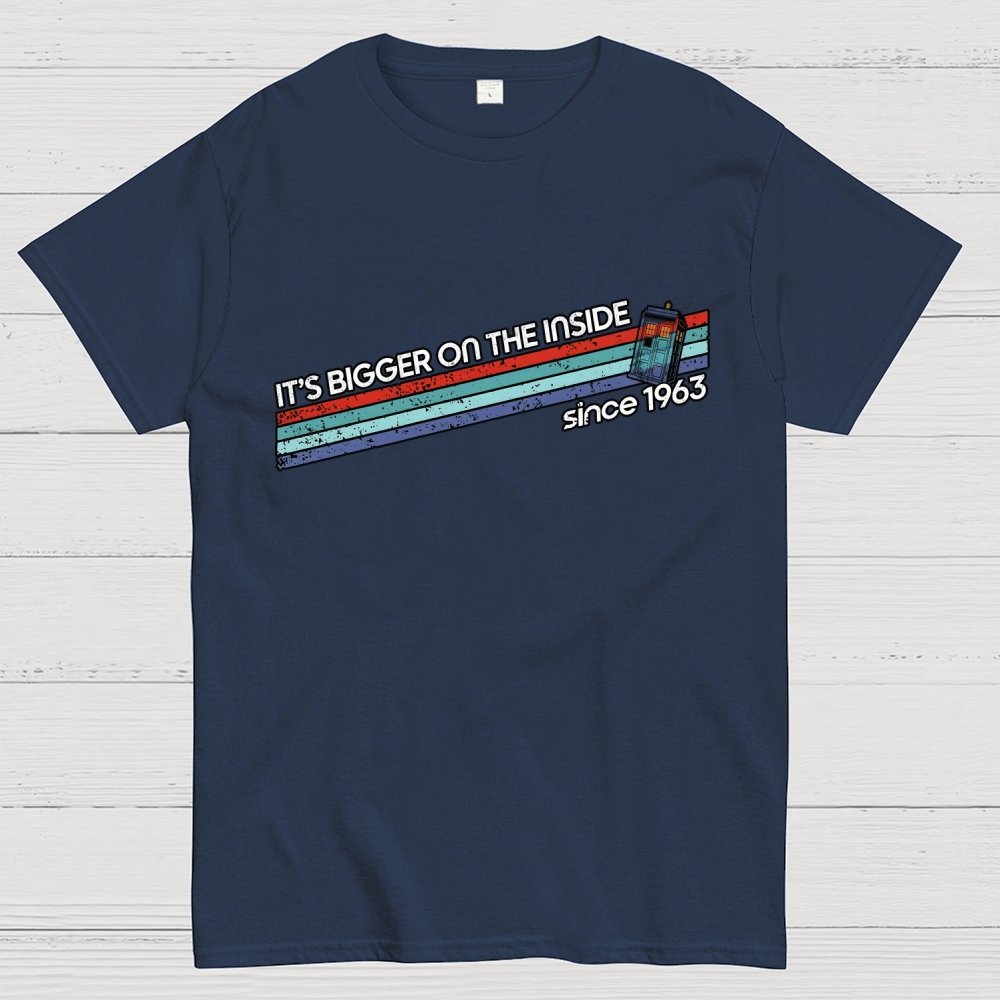 It's Bigger On The Inside Since 1963 Art Print Geek T-Shirt