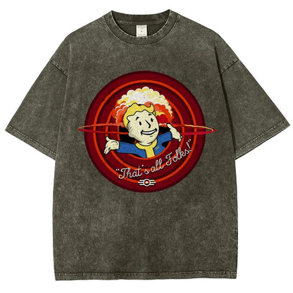 That's all folks Vintage Distressed T-shirt
