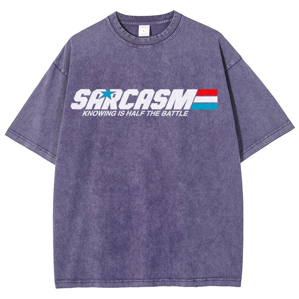 A Real Sarcastic Hero Vintage Distressed T-shirt