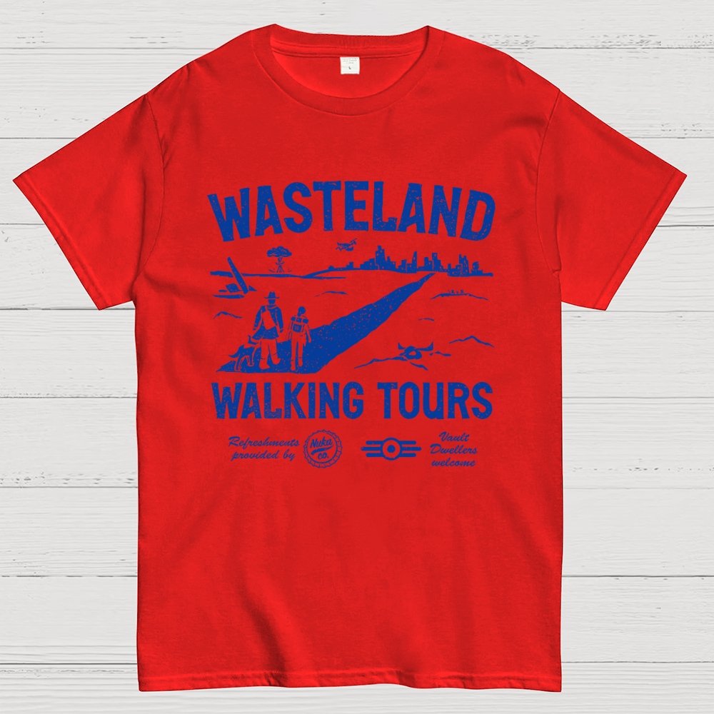 Wasteland Walking Tours Geek T-Shirt