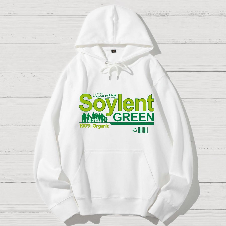Soylent Green Geek Cotton Hoodie