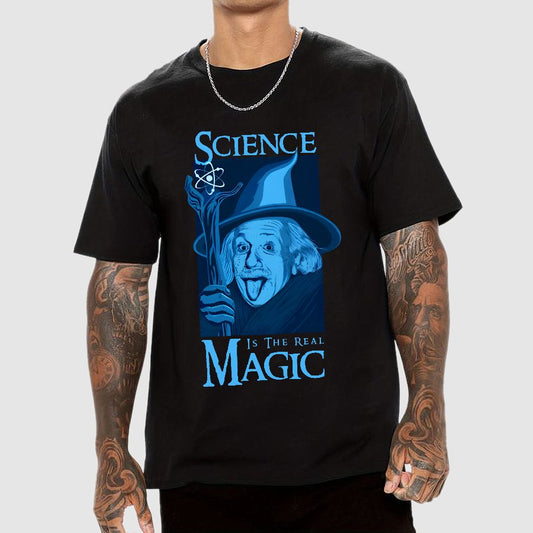 Science Is The Real Magic Geeky T-Shirt