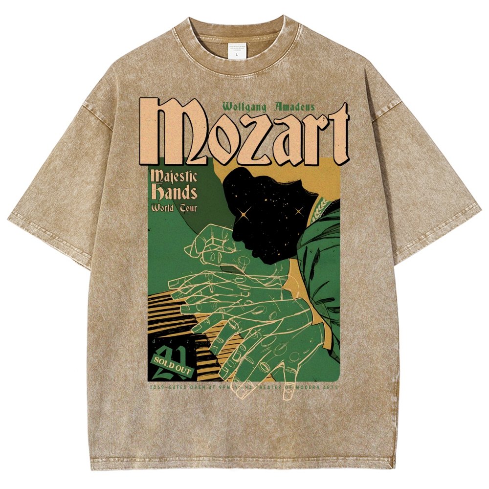 Rock Me Amadeus Vintage Distressed T-shirt