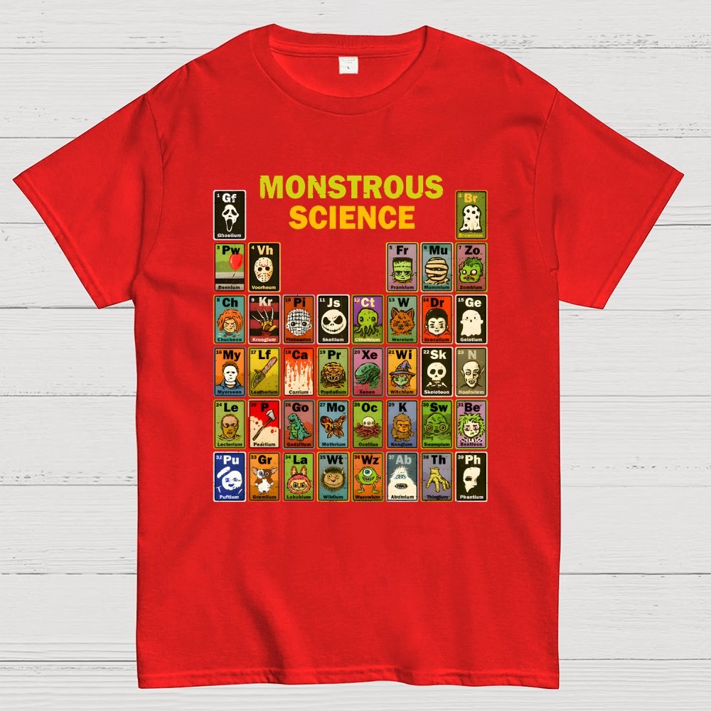 Monstrous Science Geek T-Shirt