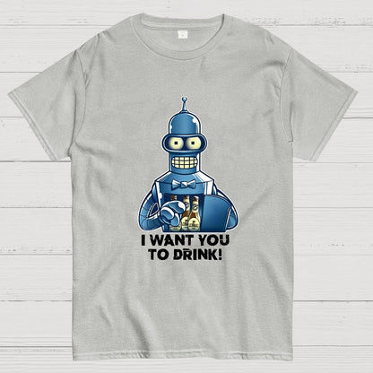 I Want You To Drink Geek T-Shirt