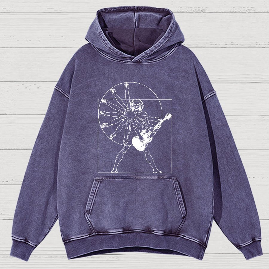 Funny Vintage Vintage Distressed Hoodie