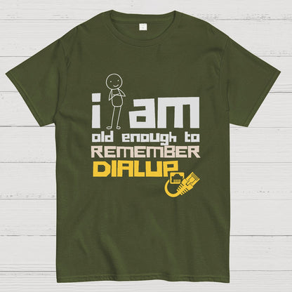 Dialup Internet Retro Geeky T-Shirt