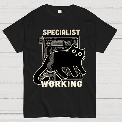 Specialist Working Geek T-Shirt