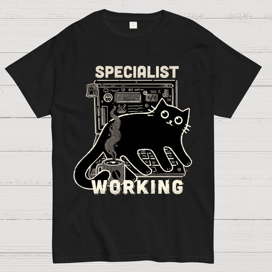 Specialist Working Geek T-Shirt